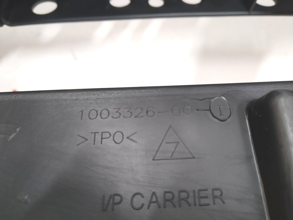 11 1003326-00-I Tesla 모델 S 대시 보드 플라스틱 프레임 1011184-00-I